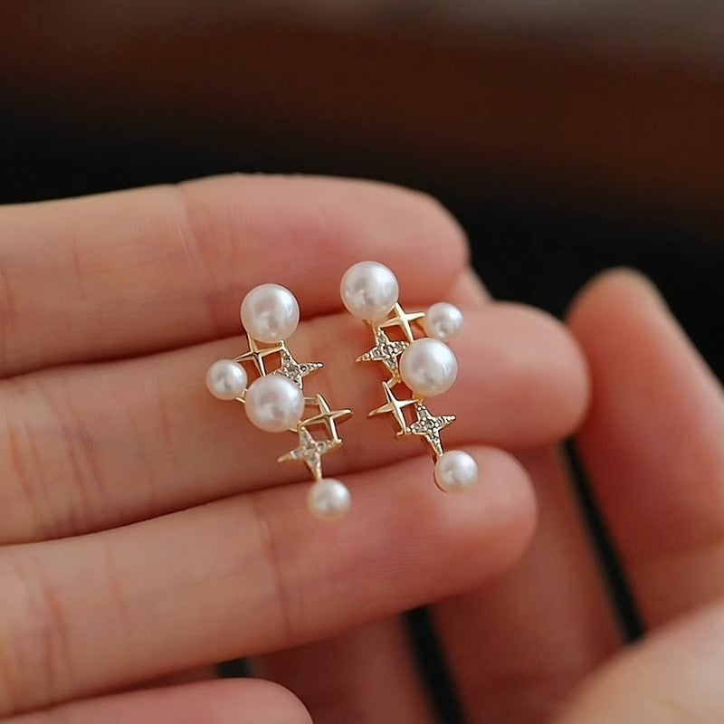 Vintage Handmade Pearl Earring