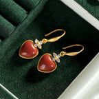 Vintage Handmade Gold Earring