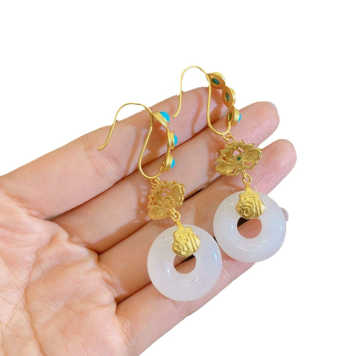 Vintage Handmade Silver Earring