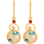 Vintage Handmade Gold Earring