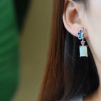 Vintage Handmade Silver Earring