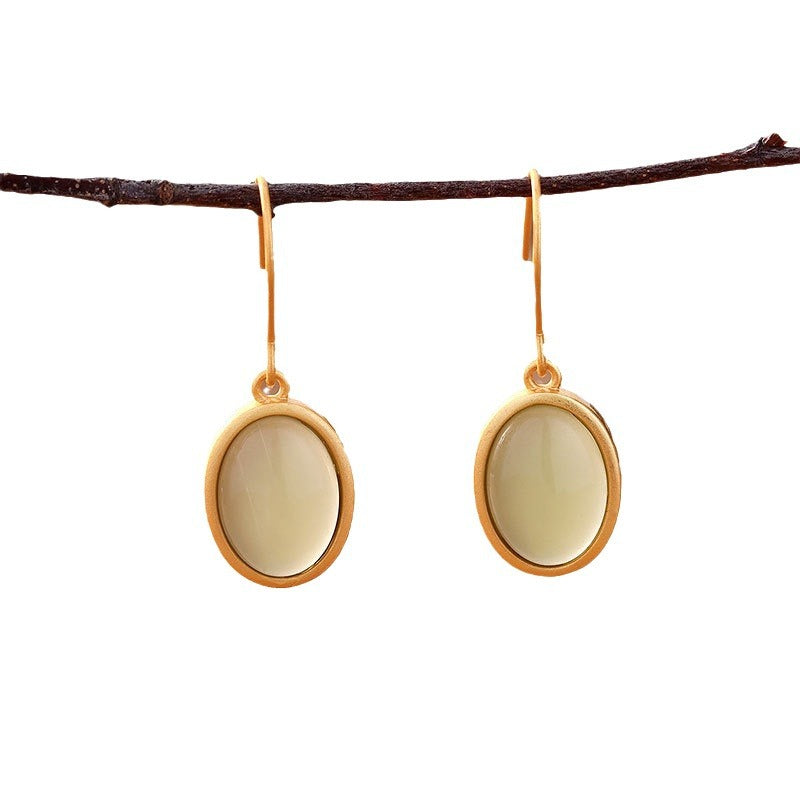 Vintage Handmade Gold Earring