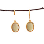 Vintage Handmade Gold Earring