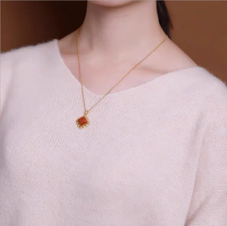 Vintage Handmade Silver Necklace