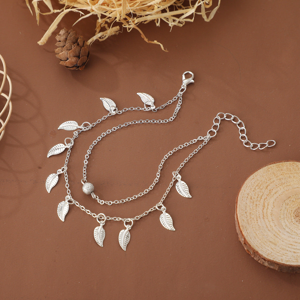 Beautiful Pearl Anklet with Unique Style