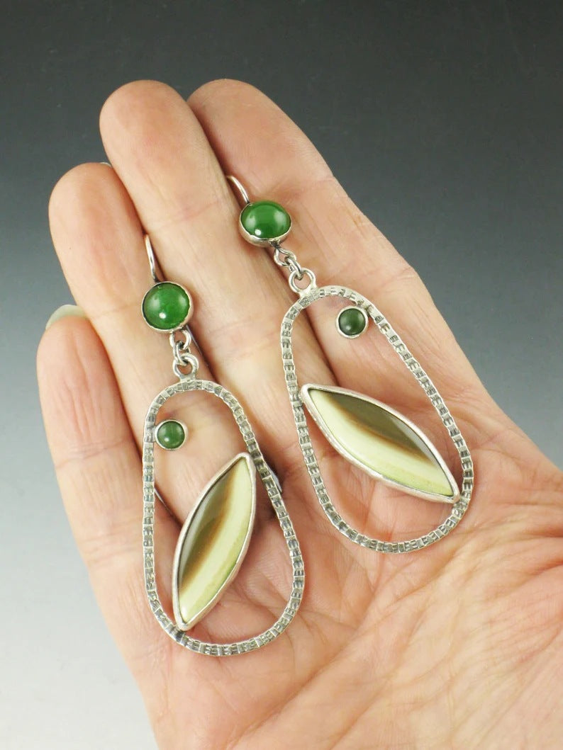 Delicate Artisan Silver Earring