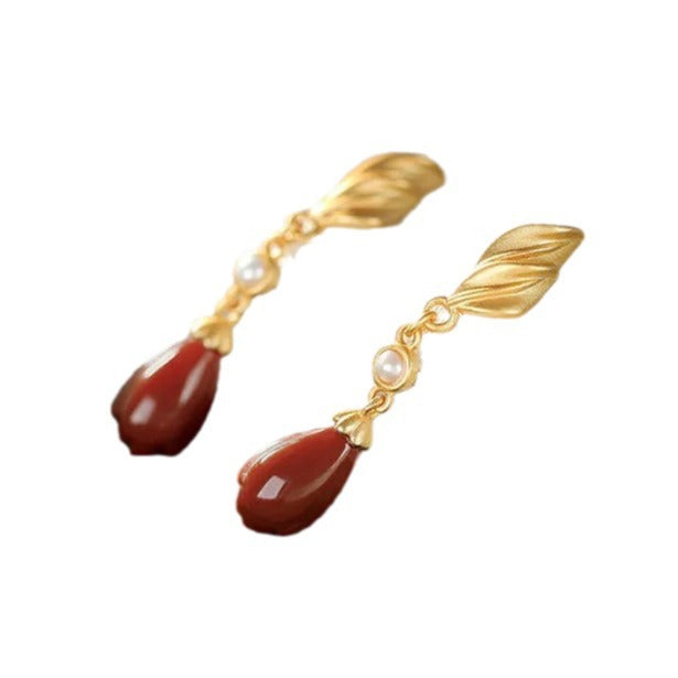 Vintage Handmade Silver Earring