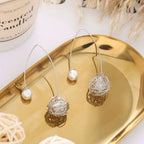 Beautiful Pearl Earring with Unique Style