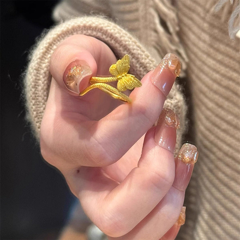 Beautiful Gold Ring with Unique Style