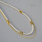 Beautiful Pearl Necklace with Unique Style