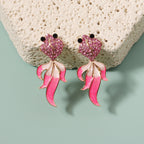 Vintage Handmade Gold Earring