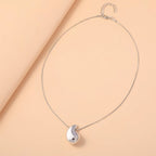 Vintage Handmade Gold Necklace