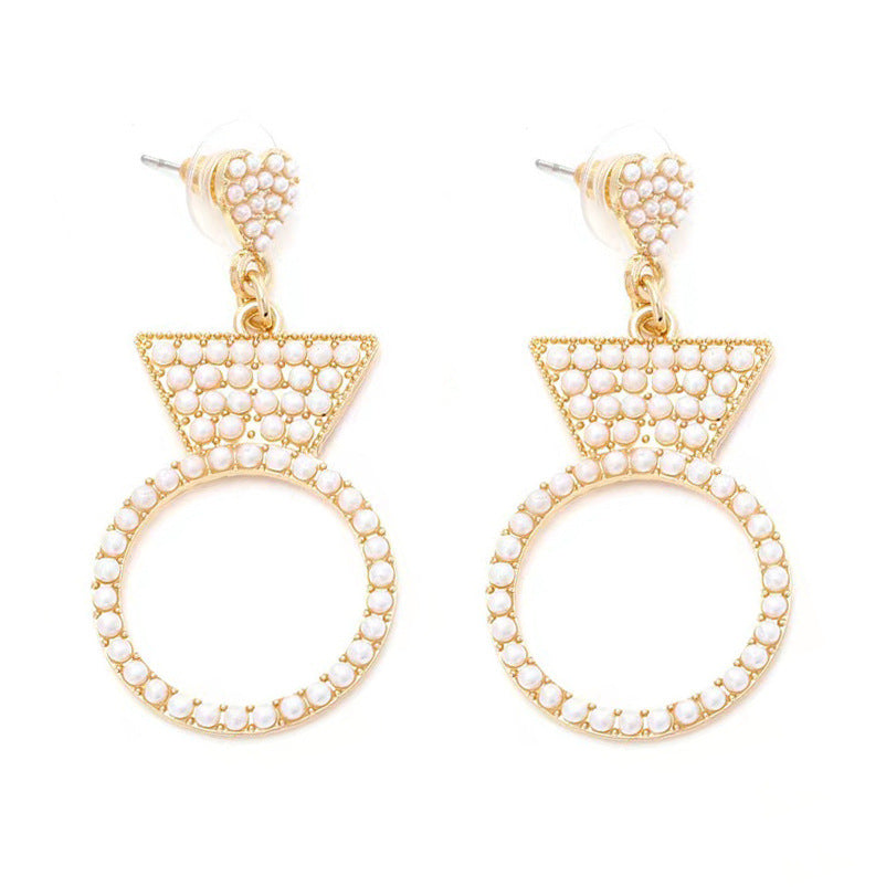 Vintage Handmade Pearl Earring