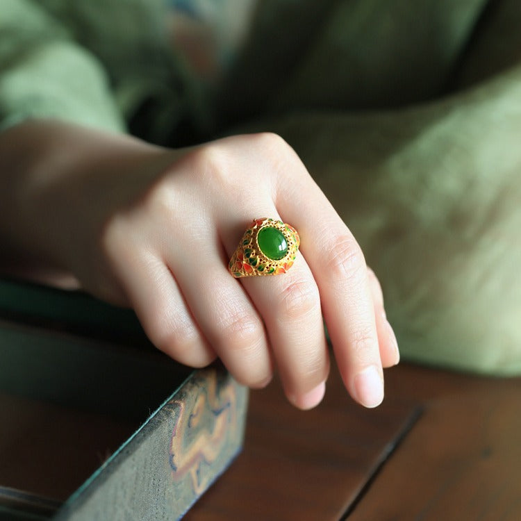 Vintage Handmade Gold Ring