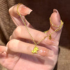 Beautiful Gold Necklace with Unique Style