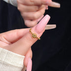 Vintage Handmade Gold Ring