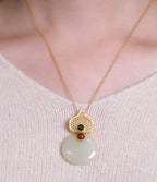 Vintage Handmade Gold Necklace