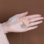 Vintage Handmade Gold Necklace