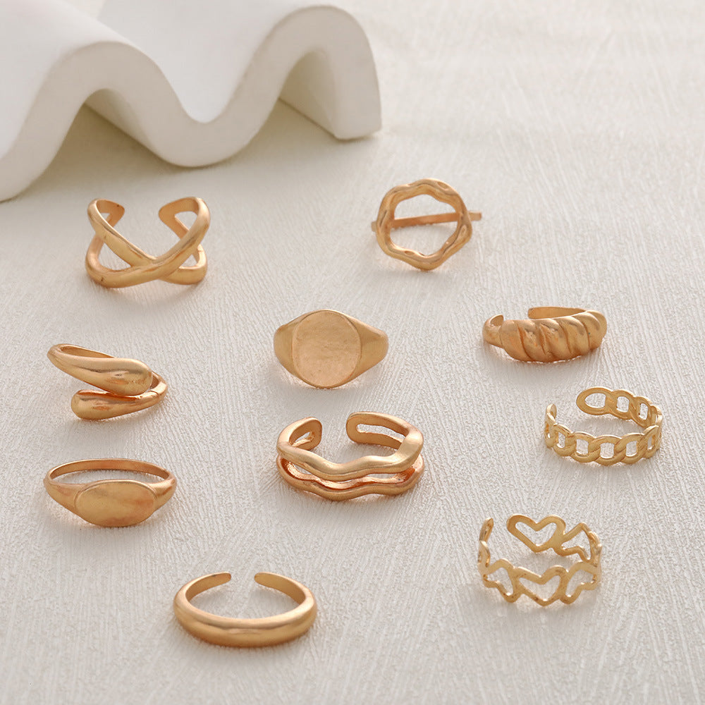 Vintage Handmade Gold Ring