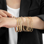 Vintage Handmade Gold Set