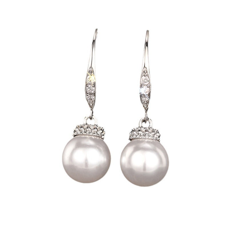 Delicate Artisan Pearl Earring