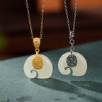 Vintage Handmade Gold Necklace