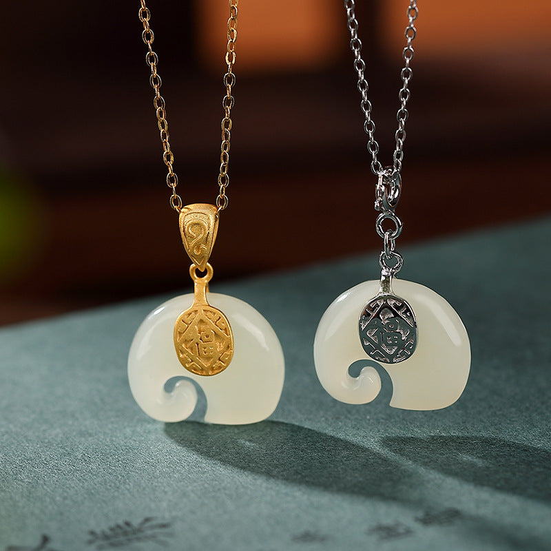 Vintage Handmade Gold Necklace