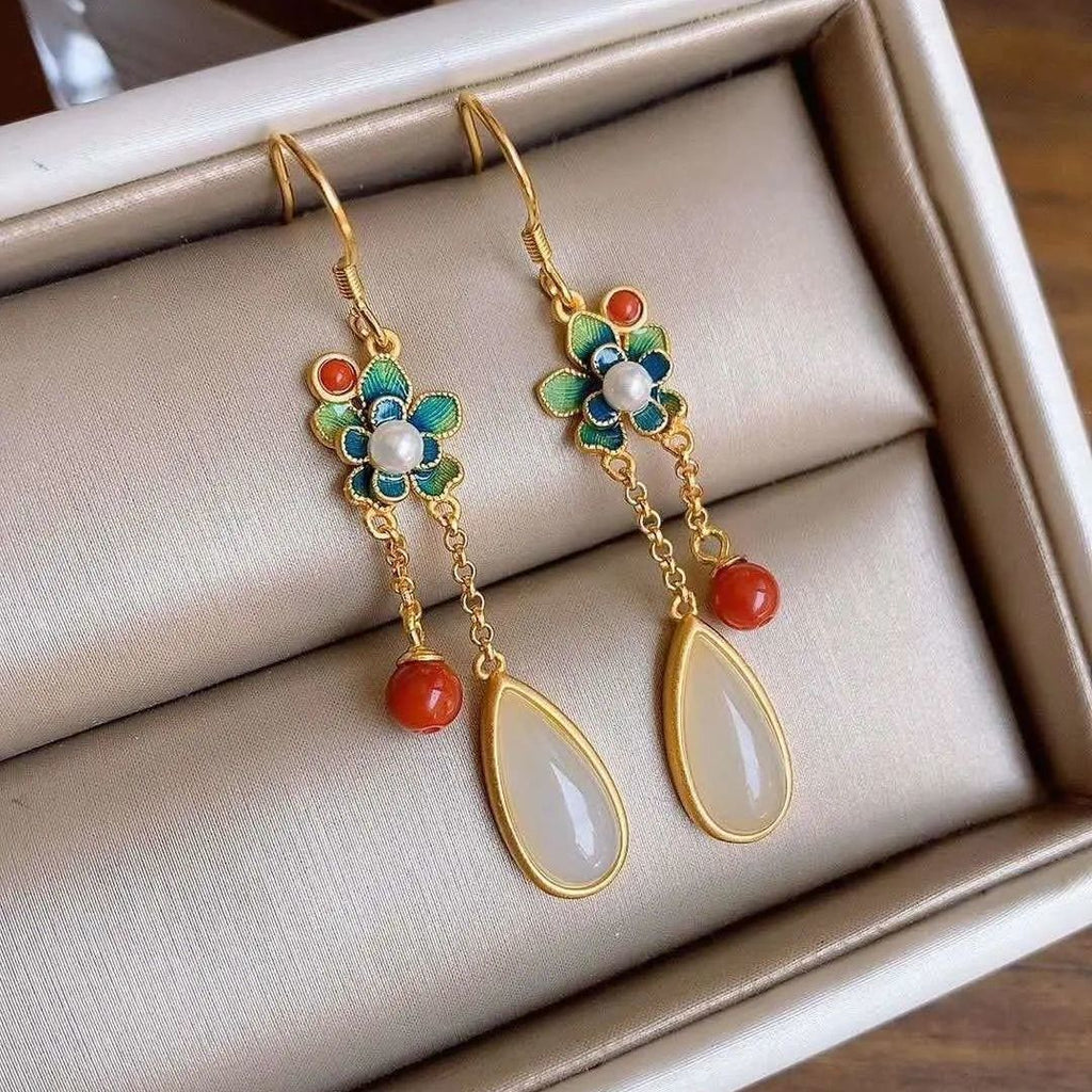 Vintage Handmade Silver Earring