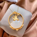 Vintage Handmade Gold Necklace