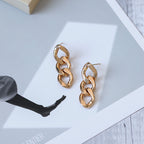 Vintage Handmade Gold Earring
