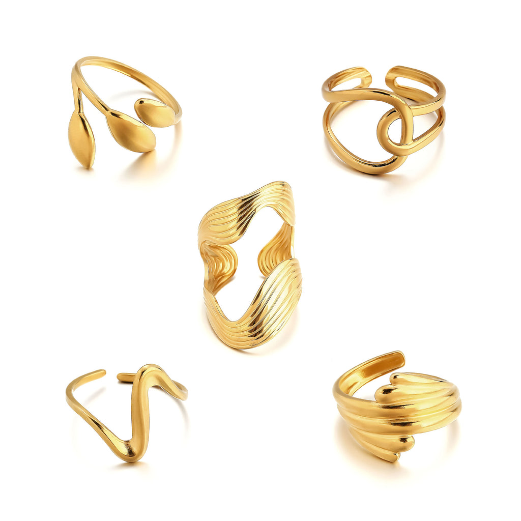 Beautiful Gold Ring with Unique Style