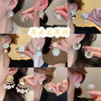 Beautiful Pearl Earring with Unique Style