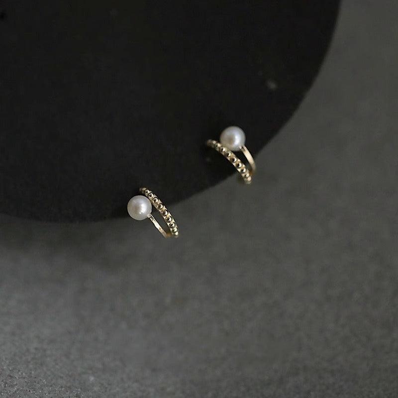 Vintage Handmade Pearl Earring