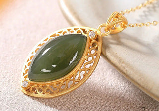 Vintage Handmade Gold Necklace