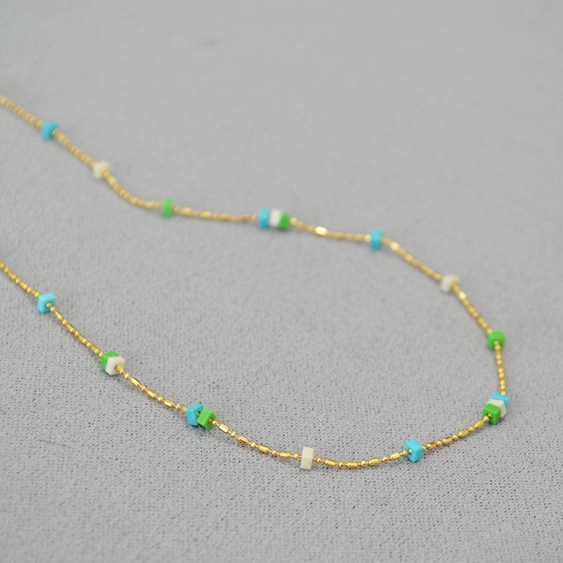 Beautiful Gold Necklace with Unique Style