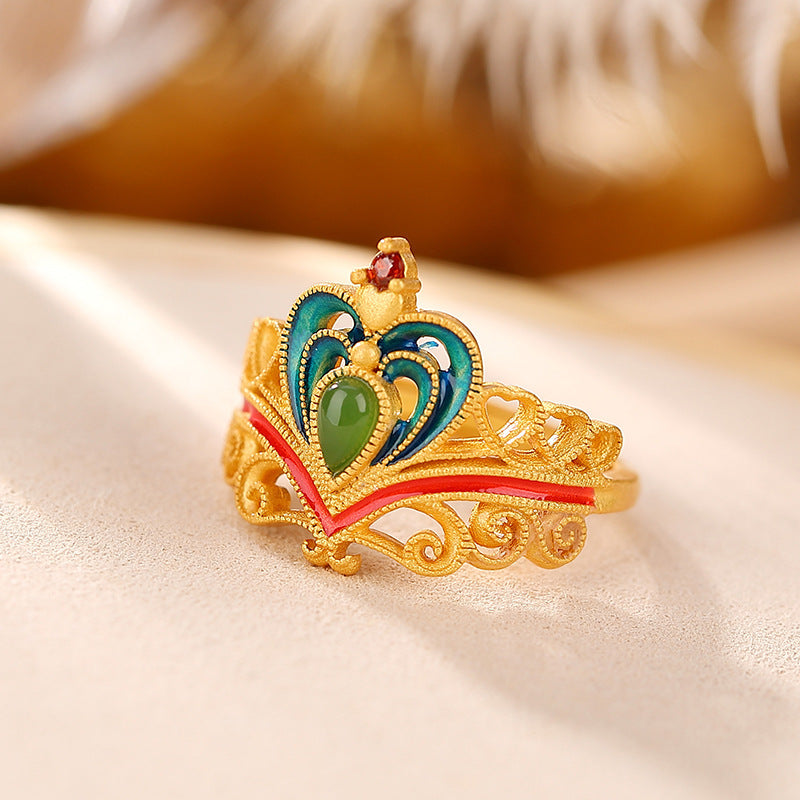 Beautiful Gold Ring with Unique Style