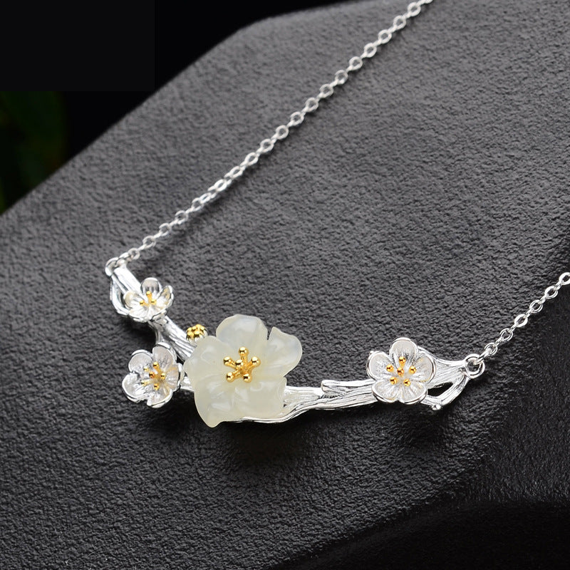 Vintage Handmade Silver Necklace