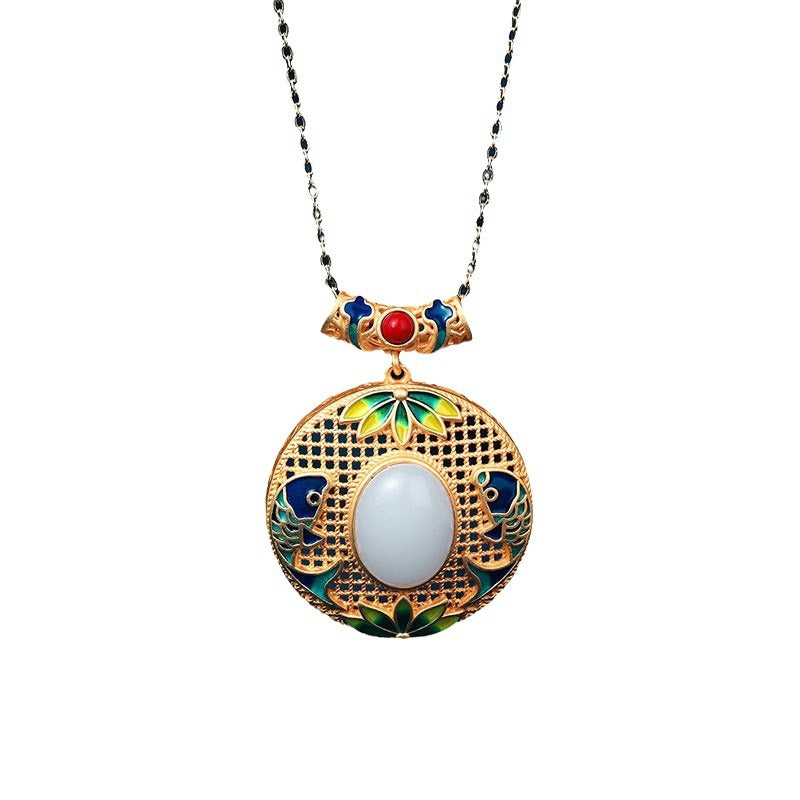 Vintage Handmade Gold Necklace