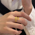 Beautiful Gold Ring with Unique Style