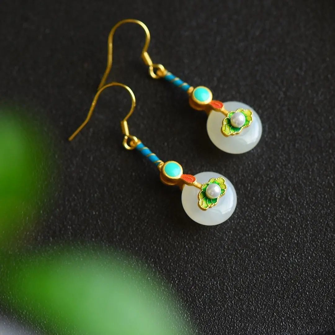 Vintage Handmade Silver Earring