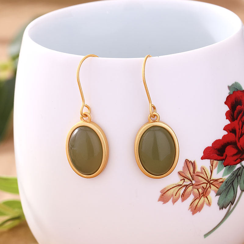 Vintage Handmade Gold Earring