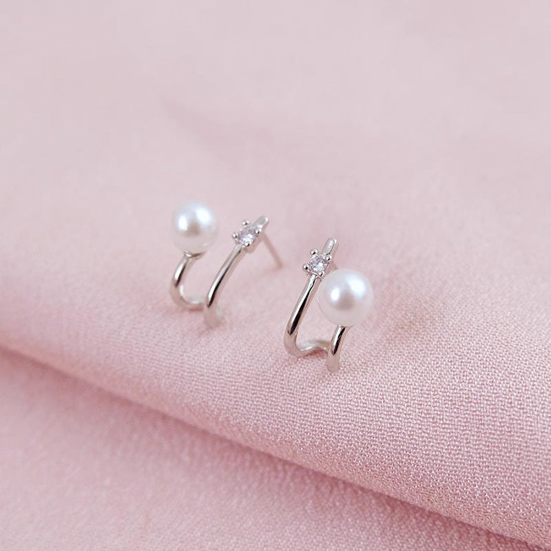 Vintage Handmade Pearl Earring