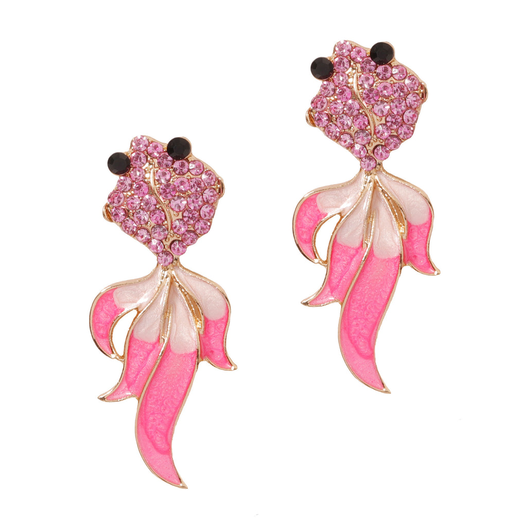 Vintage Handmade Gold Earring