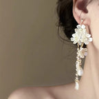 Beautiful Pearl Earring with Unique Style