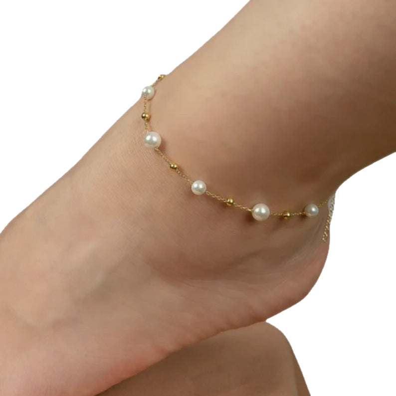Charming Pearl Anklet for Any Occasion