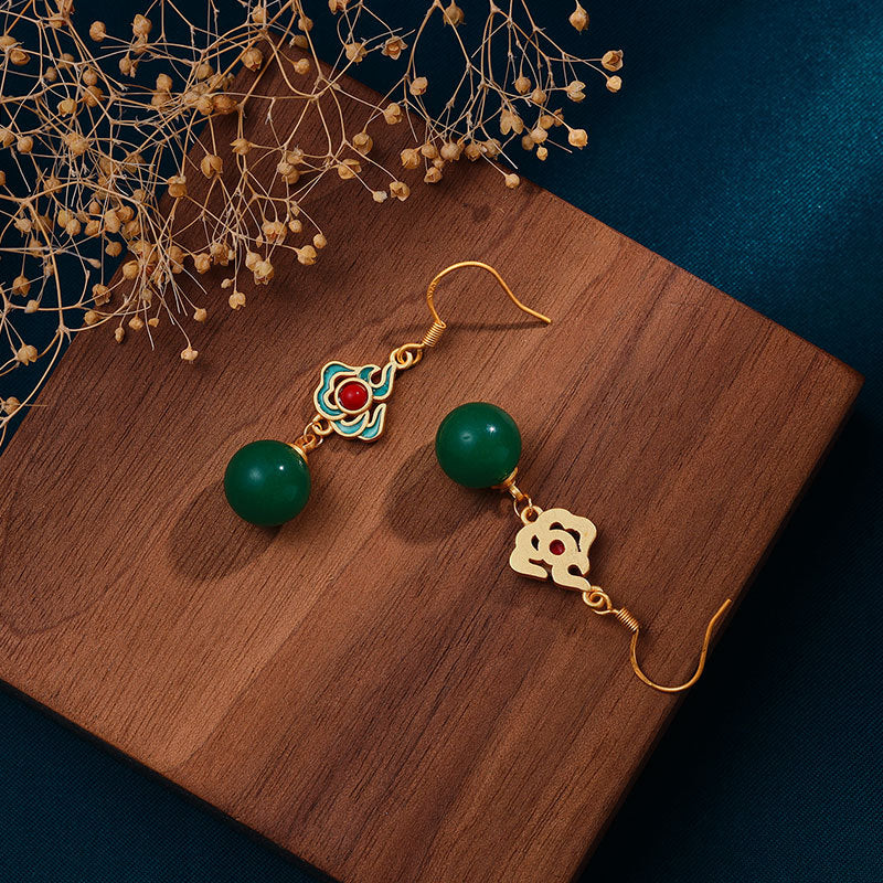 Vintage Handmade Silver Earring