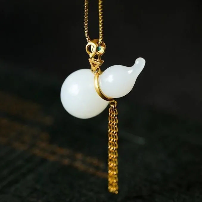 Vintage Handmade Gold Necklace