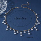 A Beautiful Pearl Necklace with Unique Style