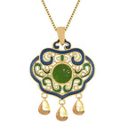 Vintage Handmade Gold Necklace