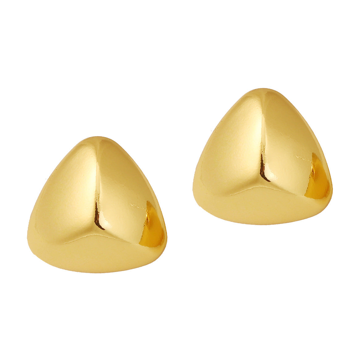 Vintage Handmade Gold Earring